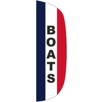 3 x 10' Boats message feather flag, flutter style.... from ASI 80228 Quinn