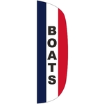 3' x 10' Message Flutter Flag - Boats