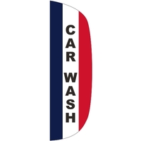 3 x 10' Car Wash message feather flag, flutter style.... from ASI 80228 Quinn