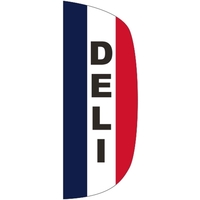 3' x 8' Message Flutter Flag - Deli