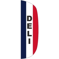 3' x 10' Message Flutter Flag - Deli