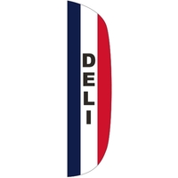 3' x 12' Message Flutter Flag - Deli