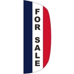 3' x 8' Message Flutter Flag - For Sale