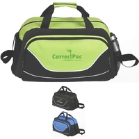 Gym bag with zippered pocket and side mesh pockets.... from ASI 46755 Cosmo...