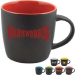 12 oz. Black Matte out Glossy in Mug