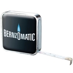 Domed Chrome Metal Case Tape Measure