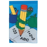 School Stock Design Flag