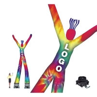 18 foot, 2 legged inflatable dancer made from urethane coated and... from ASI...