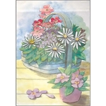 Masterpiece Flower Basket Flags