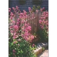 28" x 40" sublimated flag with two-sided garden gate design; fits... from ASI...