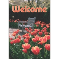 12" x 18" or 28" x 40" sublimated flag with two-sided... from ASI 31260...