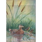 Masterpiece Ducks Flags - 13" x 17"