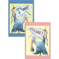 12" x 18" garden size sublimated flag with two-sided It's A... from ASI 31260...