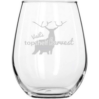 12 oz. Stemless white wine glass.... from ASI 36705 Archer's Decorative Glass...