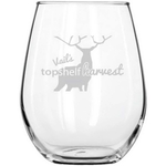 12 oz. Stemless Wine Glass
