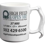 13 oz. Unique Spine Handle Mug