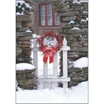 Snowy Gate Wreath