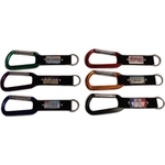 Plate on Strap Carabiner w/Compass