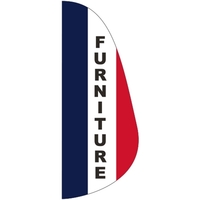 3 x 8' Furniture message feather flag, feather style.... from ASI 80228 Quinn