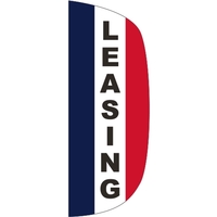 3 x 8' Leasing message feather flag, flutter style.... from ASI 80228 Quinn
