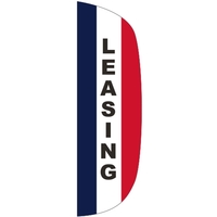 3 x 10' Leasing message feather flag, flutter style.... from ASI 80228 Quinn
