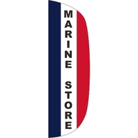 3' x 10' Message Flutter Flag - Marine Store