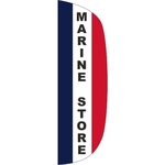 3' x 10' Message Flutter Flag - Marine Store