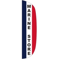 3' x 15' Message Flutter Flag - Marine Store