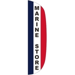 3' x 15' Message Flutter Flag - Marine Store