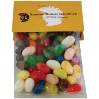 1.5 ounce bag of Jelly Belly candies with 3" x 2"... from ASI 74601 Calico