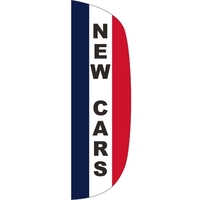 3' x 10' Message Flutter Flag - New Cars
