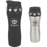 14 oz. Tuff Luv Stainless Travel Mug