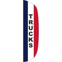 3' x 15' Message Flutter Flag - Trucks
