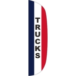 3' x 15' Message Flutter Flag - Trucks
