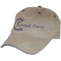 Khaki/Navy Untructured Sandwich Cap Rx