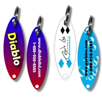 Jigging Spoon Keychain