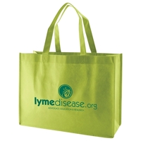 Made from 100 GSM non-woven polypropylene, this standard tote features...