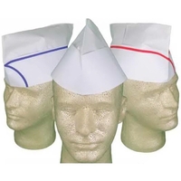 Paper crown with white soft paper and Touch 'n' Seal sizer.... from ASI 31260...