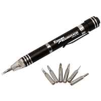 Light-Up LED Pen-Driver with 6 Screwdriver Bits