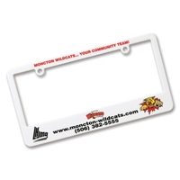 Plastic license plate frame.... from ASI 79896 Promo Plastik / Promo Plastik