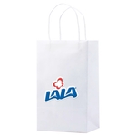White Kraft Shopping Bag