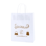 White Kraft Shopping Bag