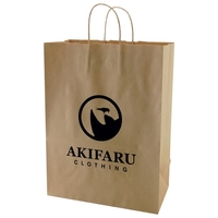 Made of 100 GSM with 40% recycled natural kraft paper, with... from ASI 75731...