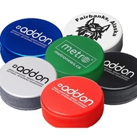 Hockey Puck Shaped Stress Reliever