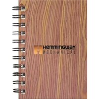 4" x 6" jotter pad with wood on paperboard front cover,... from ASI 91340...
