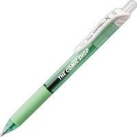 EnerGel X Roller Gel Ink Pen w/pastel color barrels and matching... from ASI...