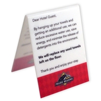 Table Tent Mission Statement