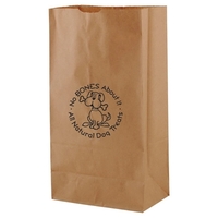 Natural Kraft SOS Paper Bags (self opening sacks)