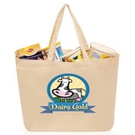 14"W x 16"H Large Cotton Shopping Bags