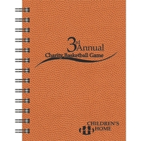 5" x 7" note pad with a sports themed front cover,... from ASI 91340...